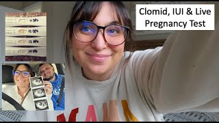 Fertility Journey EP 3  Clomid amp 2nd IUI Im PREGNANT with TWINS [upl. by Enelyak]