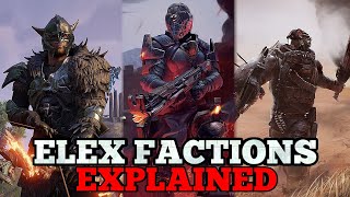 Which One Will You Choose  Elex Factions Explained [upl. by Marienthal123]