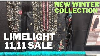 Limelight sale on winter collectionLimelight new winter arrival 24SIA Vlogs Official [upl. by Nellad955]