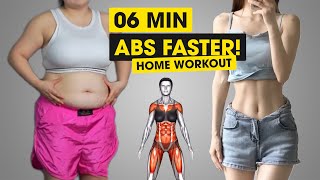 🔥Get Results Faster ➜ Every Morning Abs Exercise Intense No Rest [upl. by Baalman]