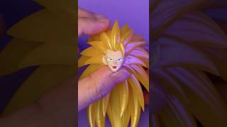 Super Saiyan 3 Son Goku dragonball Ball modelkit Nostalgia SpeedBuild BeatBuilding [upl. by Lanie]