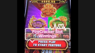 All Bonus Winnings  FireCracker Slot  Bao Zhu Zhou Fu  Casino Slot Machine Wins [upl. by Irim]