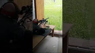 Me amp my Voere X3 65 Creedmoor slowmotion  a local 300m precision Match trügleben 300 shooting [upl. by Elokin]