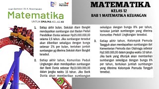 Uji Pemahaman hal 5355 part 3 Matematika Kelas 12 Nilai Tunai Rente Postnumerando [upl. by Rysler]