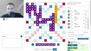 Scrabble game with commentary no451 [upl. by Rainwater]