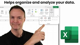 How to Group by Rows and Columns in Excel [upl. by Raab]