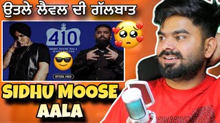 REACTION ON  410 OFFICIAL VIDEO SIDHU MOOSE WALA  SUNNY MALTON [upl. by Engud]