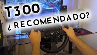 VOLANTE THRUSTMASTER T300 OPINIÓN 2023 [upl. by Nyrek]