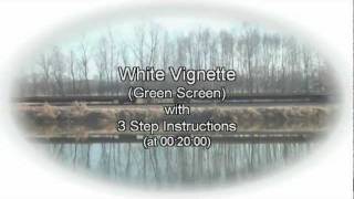 White Vignette Green Screen [upl. by Eshman]