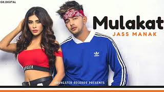 Jass Manak  Mulakat  featGuri  New Punjabi Songs 2021 [upl. by Kcerred]