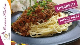 SPAGHETTI AND MINCE MEAT  SPAGHETTI RECIPE KENYA  SHEENAS KITCHEN [upl. by Mcgill665]