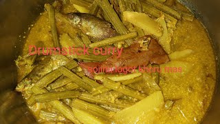 Sojina recipe  sojina logot khoru mas😋 Drumstick recipe  assamese recipe [upl. by Guillema]