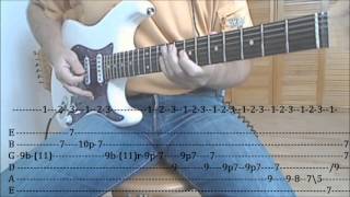 Comfortably Numb  Solo Guitar Lesson [upl. by Nevah]