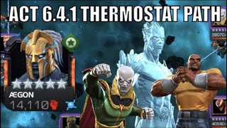 Aegon Makes Act 641 Thermostat Path EASY  Marvel Contest of Champions [upl. by Eustazio]