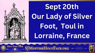 Our Lady of Silver foot Toul in Lorraine France [upl. by Esiralc379]