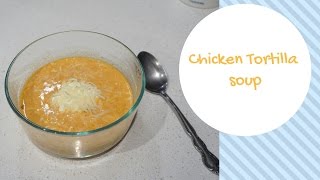 CHICKEN TORTILLA SOUP  KETO  LCHF [upl. by Janis]