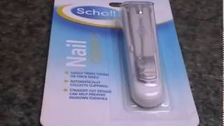 Scholl Nail Toenail Clippers [upl. by Ariamat970]