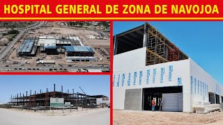 Avances en el nuevo Hospital General de Zona de Navojoa [upl. by Suqram]