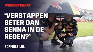 Racen in de regen dit is het geheim van Max Verstappen  Formule 1 Paddockpraat [upl. by Llertal]