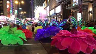 PARADE Caraîbes MAGIC GARDEN by NIGHT [upl. by Asirac80]