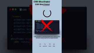 ⏩ Master the CSS Shorthand Animation Property in Seconds 🎨💻  shorts shortvideo webdesign css3 [upl. by Emoreg]