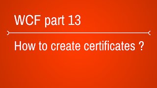 Create Temporary Certificates for Use During Development [upl. by Rehpinnej]