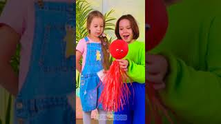 Yay 😍 Mommy Made me a Balloon Friend 🎈 kidsvideo diy [upl. by Yrelle590]