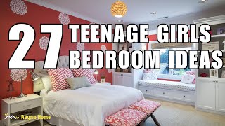 27 Teenage Girls Bedroom Ideas Inspiration 2024 [upl. by Ahtelrac]