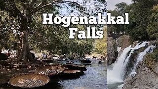 Hogenakkal Water fallsHogenakkal one day trip vlogboat ride Dharmapuri Tamil nadu Tourism [upl. by Helse]