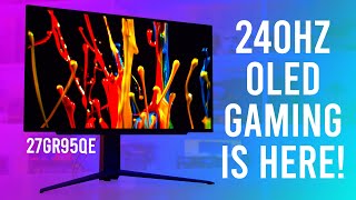 How Good is 1440p 240Hz OLED  LG 27GR95QE Review [upl. by Urial968]