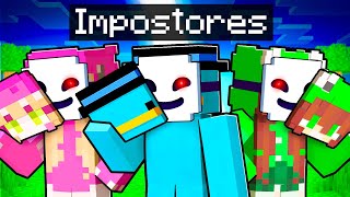 Mis amigos son IMPOSTORES en Minecraft [upl. by Ayahc]