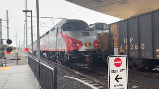 Caltrain Railfanning Compilation at Various Locations  LAST Day of Main Line Diesel Service [upl. by Batholomew]