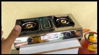 How to Install STOVE AND CYLINDER  NEW LPG GAS CONNECTION  खुद ही लगालो भाई [upl. by Nilknarf]