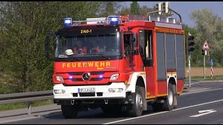 Brennt Grasfläche KdoW  StLF 2025 Freiwillige Feuerwehr Lampertheim Hofheim [upl. by Braynard]