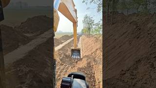 Process of building road side embankment with machine [upl. by Fishman]