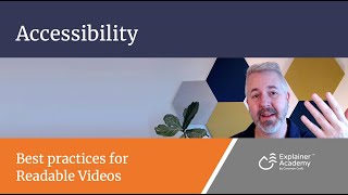 Accessible Design Basics for Animated Videos [upl. by Ahsei]