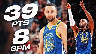 Warriors NewLook Backcourt 👀 Stephen Curry amp Buddy Hield GO TO WORK 🔥 October 23 2024 [upl. by Asteria]