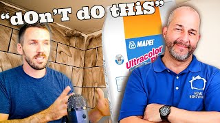 My Response to Jeff from Home RenoVision DIY  Mapei Ultracolor Plus Grout FA [upl. by Leary]