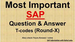 SAP Question and Answer Round X  SAP TCodes  What Is the use of TCode COOIS in SAP [upl. by Aivan]