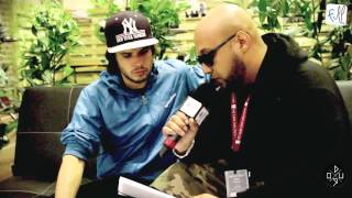 Orelsan en Interview au Festival de Dour 2012 [upl. by Anirtek327]