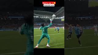 Impossible saves 💥😦💯 shorts football footballshorts trending viral [upl. by Lehrer]