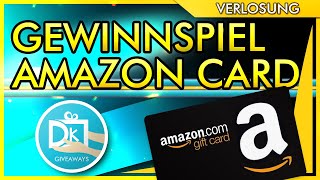 GEWINNSPIEL AMAZON  Woche 21 2020 [upl. by Thatcher]