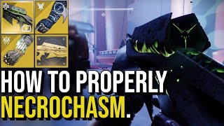 How To Best Utilize Necrochasm  Destiny 2 [upl. by Gladis]