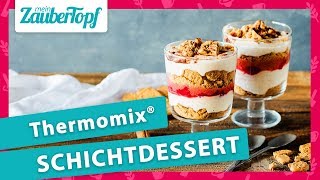 Thermomix® Dessert das BESTE Weihnachtsdessert mit Spekulatiuscreme 😍 [upl. by Wadlinger]