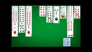 Four Suits Spider Solitaire Solved Scoring Over 1000 Hardest Level Win [upl. by Sukram853]