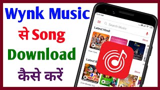 Wynk music se song download kaise kare  How to download songs in wynk music app  Tech Surang [upl. by Ear]