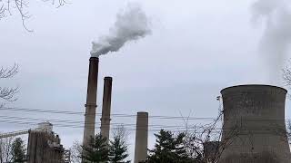 Тепловая электростанция в Штате Огайо Coal fired power plant in Ohio 🏭⚡️ [upl. by Elmo]