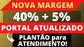 🔴 OFICIAL  PORTAL ATUALIZADO  NOVA MARGEM  40  5  SIAPE  ANIELI EXPLICA [upl. by Hodgson]