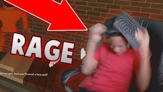 KID BREAKS KEYBOARD OVER JAILBREAK Roblox Jailbreak [upl. by Ailecec]