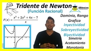 Tridente de Newton Función Racional Akdemicos  Edward Larsson [upl. by Yaffit]